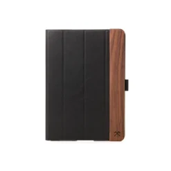 Woodcessories - Walnut and Leather Hard Cover - iPad Air 2 - Flip Case - Eco Flip Leather and Wood - Avvenice