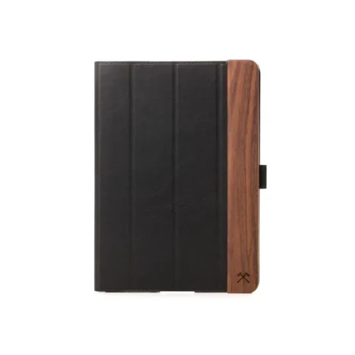 Woodcessories - Walnut and Leather Hard Cover - iPad Air 2 - Flip Case - Eco Flip Leather and Wood - Avvenice^ Skin