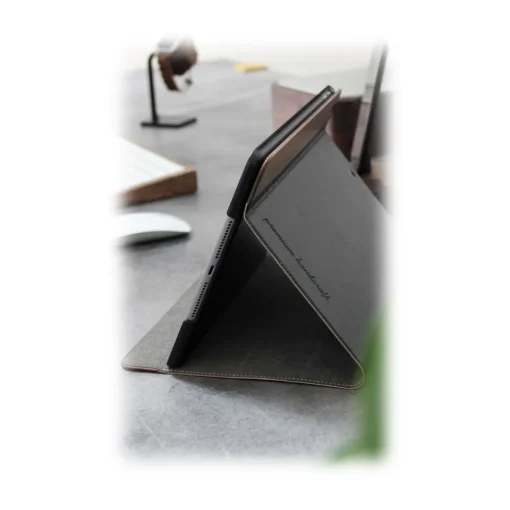 Woodcessories - Walnut and Leather Hard Cover - iPad Air 2 - Flip Case - Eco Flip Leather and Wood - Avvenice^ Skin