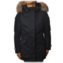 Woolrich - Above Knee Lenght Artic Parka 3in1- Blue - Jacket - Luxury Exclusive Collection - Avvenice^ Jackets