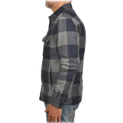 Woolrich - Check Patterned Shirt - Blue/Grey - Shirt - Luxury Exclusive Collection - Avvenice^ Shirts