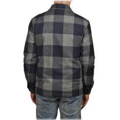 Woolrich - Check Patterned Shirt - Blue/Grey - Shirt - Luxury Exclusive Collection - Avvenice^ Shirts