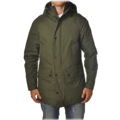 Woolrich - Cotton Parka Jacket with Hood - Green - Jacket - Luxury Exclusive Collection - Avvenice^ Jackets
