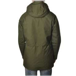 Woolrich - Cotton Parka Jacket with Hood - Green - Jacket - Luxury Exclusive Collection - Avvenice^ Jackets