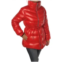Woolrich - Glossy Quilted Down Jacket - Red - Jacket - Luxury Exclusive Collection - Avvenice^ Jackets