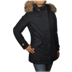 Woolrich - Jacket with Internal Padding and Hood - Blue - Jacket - Luxury Exclusive Collection - Avvenice^ Jackets
