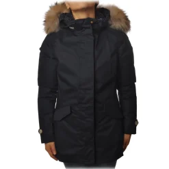 Woolrich - Jacket with Internal Padding and Hood - Blue - Jacket - Luxury Exclusive Collection - Avvenice^ Jackets