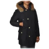 Woolrich - Long Artic Parka DF with Fur-trimmed Hood- Navy Blue - Jacket - Luxury Exclusive Collection - Avvenice^ Jackets