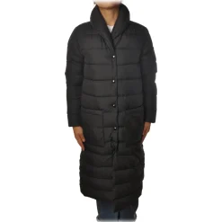 Woolrich - Long Quilted Down Jacket - Black - Jacket - Luxury Exclusive Collection - Avvenice