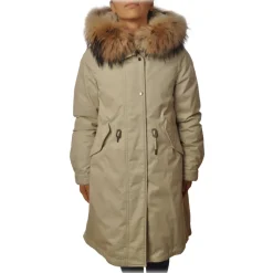 Woolrich - Cascade Long Jacket - Cream - Jacket - Luxury Exclusive Collection - Avvenice