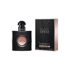 Yves Saint Laurent Beauty Yves Saint Laurent - Black Opium Eau De Parfum - An Addictive Black Coffee, White Florals and Vanilla - Luxury - 30 ml - Avvenice