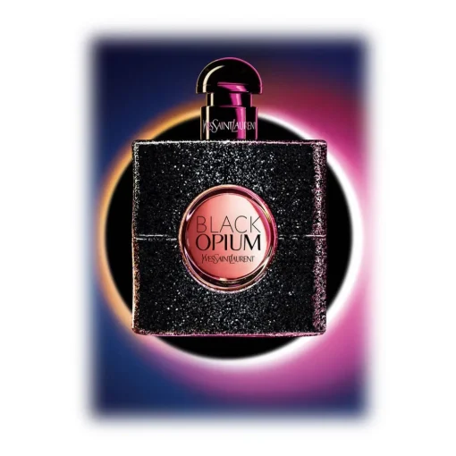 Yves Saint Laurent Beauty Yves Saint Laurent - Black Opium Eau De Parfum - An Addictive Black Coffee, White Florals and Vanilla - Luxury - 10 ml - Avvenice