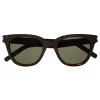 Yves Saint Laurent Eyewear Yves Saint Laurent - Classic SL 51 Small Black and Green Sunglasses - Sunglasses - Saint Laurent Eyewear - Avvenice