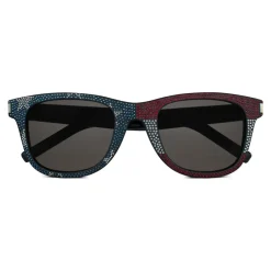 Yves Saint Laurent Eyewear Yves Saint Laurent - Classic SL 51 Strass Square Wellington Frame Sunglasses with Crystals - Black - Saint Laurent Eyewear - Avvenice