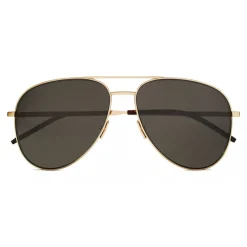 Yves Saint Laurent Eyewear Yves Saint Laurent - Classic SL 11 Folk Aviator Sunglasses with Double Metal Bridge - Gold - Saint Laurent Eyewear - Avvenice^ Sunglasses & Eyewear