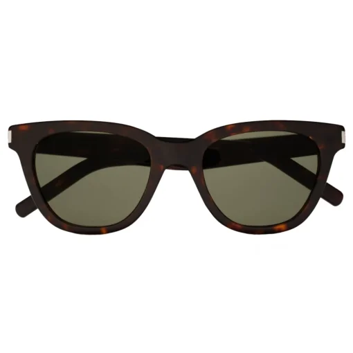 Yves Saint Laurent Eyewear Yves Saint Laurent - Classic SL 51 Small Black and Green Sunglasses - Sunglasses - Saint Laurent Eyewear - Avvenice
