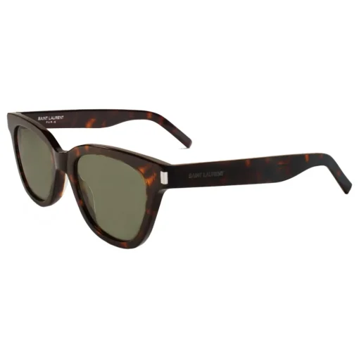 Yves Saint Laurent Eyewear Yves Saint Laurent - Classic SL 51 Small Black and Green Sunglasses - Sunglasses - Saint Laurent Eyewear - Avvenice