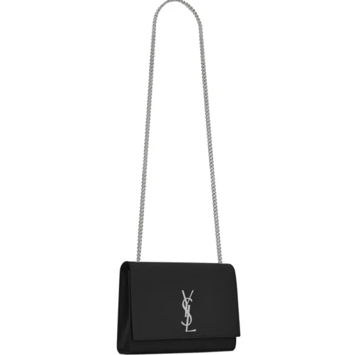 Yves Saint Laurent - Kate Medium in Grain de Poudre Embossed Leather - Black - Saint Laurent Exclusive Collection - Avvenice^ Bags