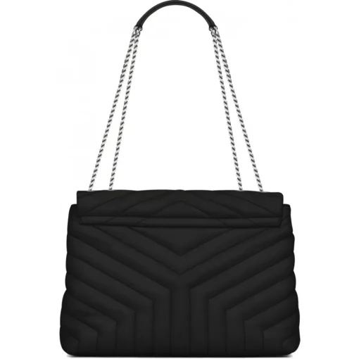 Yves Saint Laurent - Loulou Medium in Quilted Leather - Black Nickel - Saint Laurent Exclusive Collection - Avvenice^ Bags