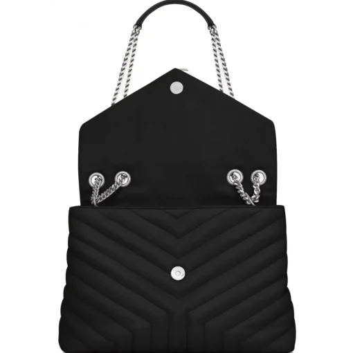 Yves Saint Laurent - Loulou Medium in Quilted Leather - Black Nickel - Saint Laurent Exclusive Collection - Avvenice^ Bags