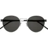 Yves Saint Laurent Eyewear Yves Saint Laurent - Monogram SL 250-B M Sunglasses - Silver - Sunglasses - Saint Laurent Eyewear - Avvenice