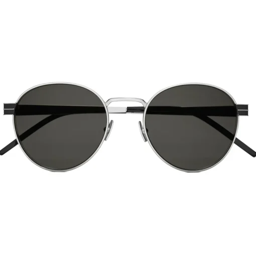 Yves Saint Laurent Eyewear Yves Saint Laurent - Monogram SL 250-B M Sunglasses - Silver - Sunglasses - Saint Laurent Eyewear - Avvenice