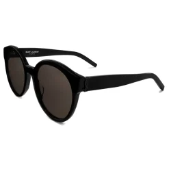 Yves Saint Laurent Eyewear Yves Saint Laurent - Monogramme Cat Eye SL M29 Sunglasses - Black Brown - Saint Laurent Eyewear - Avvenice