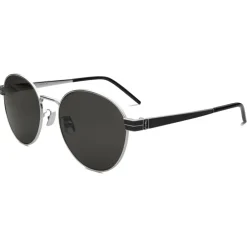 Yves Saint Laurent Eyewear Yves Saint Laurent - Monogram SL 250-B M Sunglasses - Silver - Sunglasses - Saint Laurent Eyewear - Avvenice
