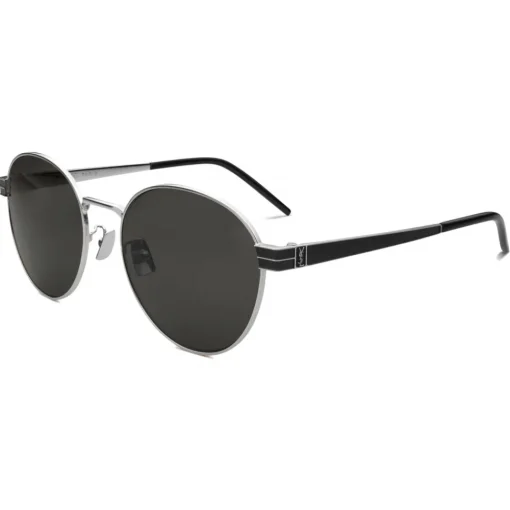 Yves Saint Laurent Eyewear Yves Saint Laurent - Monogram SL 250-B M Sunglasses - Silver - Sunglasses - Saint Laurent Eyewear - Avvenice