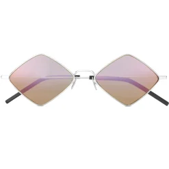 Yves Saint Laurent Eyewear Yves Saint Laurent - New Wave SL 302 Diamond Sunglasses - Palladium - Saint Laurent Eyewear - Avvenice