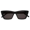 Yves Saint Laurent Eyewear Yves Saint Laurent - New Wave SL 276 Sunglasses with Triangular Frame - Black - Saint Laurent Eyewear - Avvenice^ Sunglasses & Eyewear