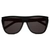 Yves Saint Laurent Eyewear Yves Saint Laurent - New Wave SL 1 Sunglasses with Thick Frame - Black - Saint Laurent Eyewear - Avvenice^ Sunglasses & Eyewear