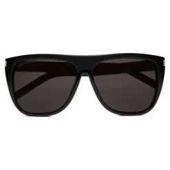 Yves Saint Laurent Eyewear Yves Saint Laurent - New Wave SL 1 Sunglasses with Thick Frame - Black - Saint Laurent Eyewear - Avvenice^ Sunglasses & Eyewear