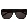 Yves Saint Laurent Eyewear Yves Saint Laurent - New Wave SL 1/F Stars Sunglasses with Square Wellington Frame with Crystals - Black - Saint Laurent Eyewear - Avvenice^ Sunglasses & Eyewear