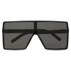 Yves Saint Laurent Eyewear Yves Saint Laurent - New Wave 183 Betty Used Black Sunglasses in Acetate and Gray Lenses - Sunglasses - Saint Laurent Eyewear - Avvenice^ Sunglasses & Eyewear
