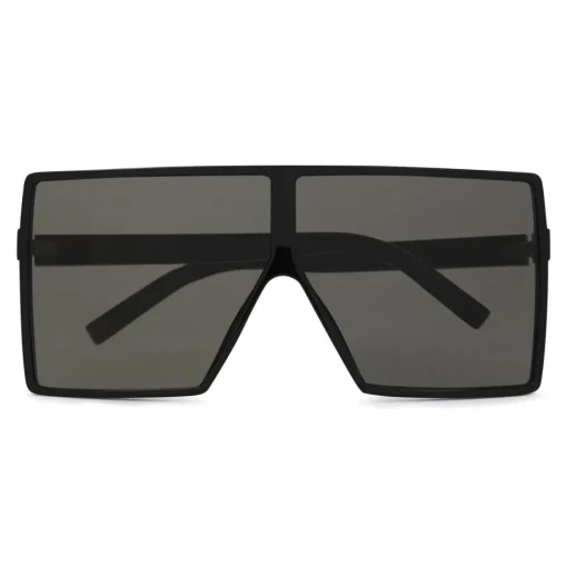 Yves Saint Laurent Eyewear Yves Saint Laurent - New Wave 183 Betty Used Black Sunglasses in Acetate and Gray Lenses - Sunglasses - Saint Laurent Eyewear - Avvenice^ Sunglasses & Eyewear