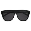 Yves Saint Laurent Eyewear Yves Saint Laurent - New Wave SL 1/F Stars Square Sunglasses Wellington Full Crystals - Black - Saint Laurent Eyewear - Avvenice