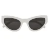Yves Saint Laurent Eyewear Yves Saint Laurent - New Wave SL 215 Grace Sunglasses with Triangular Frame - Natural - Saint Laurent Eyewear - Avvenice^ Sunglasses & Eyewear