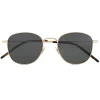 Yves Saint Laurent Eyewear Yves Saint Laurent - New Wave SL 299 Sunglasses Round - Gold Black - Saint Laurent Eyewear - Avvenice^ Sunglasses & Eyewear
