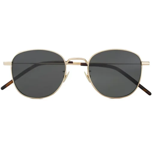 Yves Saint Laurent Eyewear Yves Saint Laurent - New Wave SL 299 Sunglasses Round - Gold Black - Saint Laurent Eyewear - Avvenice^ Sunglasses & Eyewear
