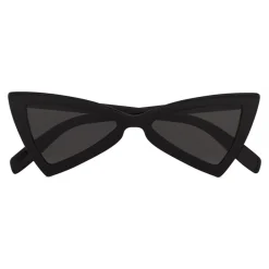 Yves Saint Laurent Eyewear Yves Saint Laurent - New Wave SL 207 Jerry Sunglasses with Triangular Frame - Black - Saint Laurent Eyewear - Avvenice
