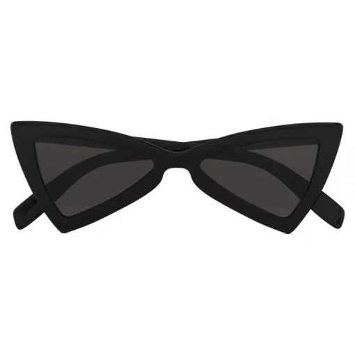 Yves Saint Laurent Eyewear Yves Saint Laurent - New Wave SL 207 Jerry Sunglasses with Triangular Frame - Black - Saint Laurent Eyewear - Avvenice