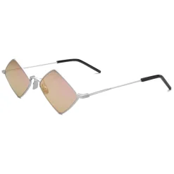 Yves Saint Laurent Eyewear Yves Saint Laurent - New Wave SL 302 Diamond Sunglasses - Palladium - Saint Laurent Eyewear - Avvenice