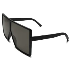 Yves Saint Laurent Eyewear Yves Saint Laurent - New Wave 183 Betty Used Black Sunglasses in Acetate and Gray Lenses - Sunglasses - Saint Laurent Eyewear - Avvenice^ Sunglasses & Eyewear