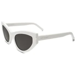 Yves Saint Laurent Eyewear Yves Saint Laurent - New Wave SL 215 Grace Sunglasses with Triangular Frame - Natural - Saint Laurent Eyewear - Avvenice^ Sunglasses & Eyewear