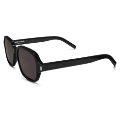 Yves Saint Laurent Eyewear Yves Saint Laurent - New Wave SL 292 Sunglasses with Rectangular Frame - Black - Saint Laurent Eyewear - Avvenice^ Sunglasses & Eyewear