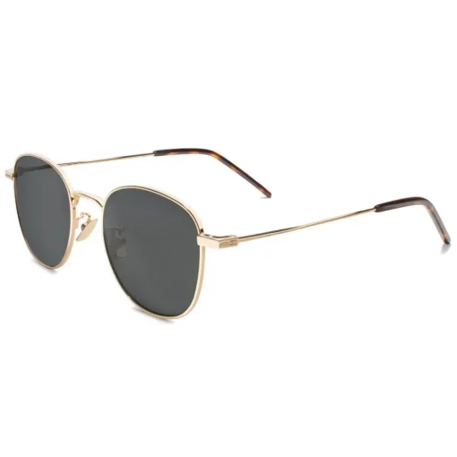 Yves Saint Laurent Eyewear Yves Saint Laurent - New Wave SL 299 Sunglasses Round - Gold Black - Saint Laurent Eyewear - Avvenice^ Sunglasses & Eyewear