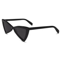 Yves Saint Laurent Eyewear Yves Saint Laurent - New Wave SL 207 Jerry Sunglasses with Triangular Frame - Black - Saint Laurent Eyewear - Avvenice