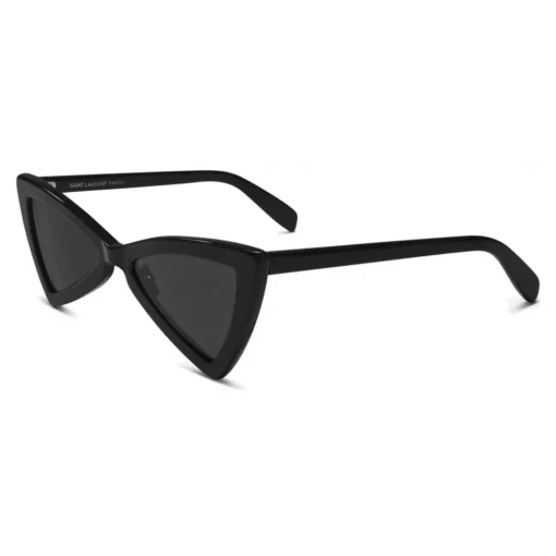 Yves Saint Laurent Eyewear Yves Saint Laurent - New Wave SL 207 Jerry Sunglasses with Triangular Frame - Black - Saint Laurent Eyewear - Avvenice