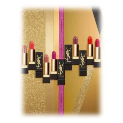 Yves Saint Laurent Beauty Yves Saint Laurent - Rouge Pur Couture Gold Attraction Edition - Limited Edition - Lipstick - 19 Le Fuchsia - Luxury - Avvenice^ Make Up